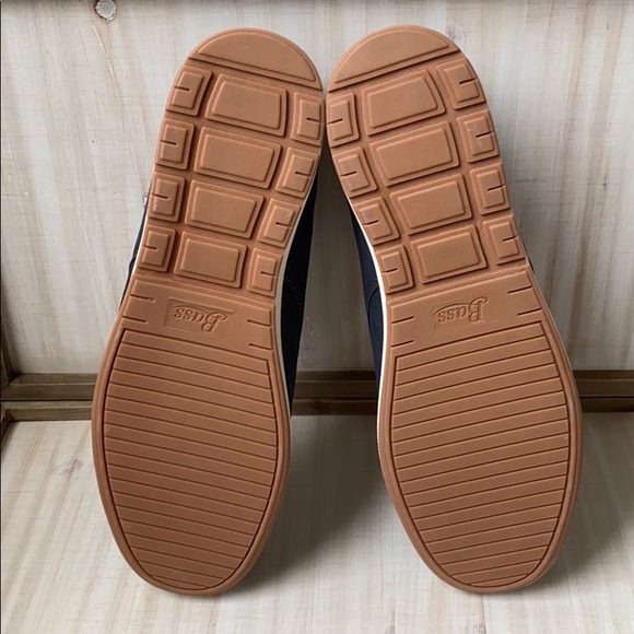 NEW G.H. Bass & Co Percy WX B Leather Blue Tan - Picture 7 of 8